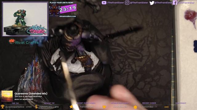 Painting Abaddon the Despoiler (Day 4) - [Twitch VOD] смотреть онлайн