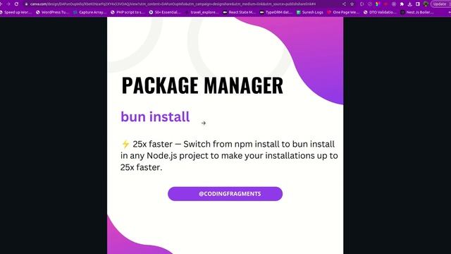 Bun Javascript || Bun JS Introduction || Bun js vs Node js смотреть онлайн