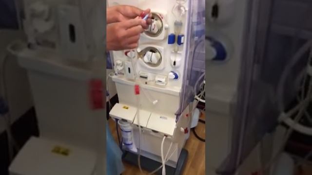 How to setup Fresenius 5008 Dialysis Machine смотреть онлайн