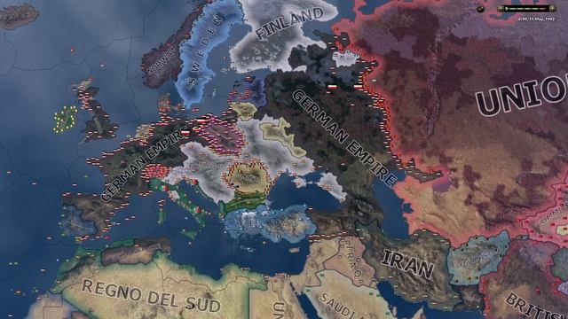 Return of monarchy - Hoi4 Timelapse смотреть онлайн