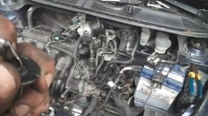 Honda Jazz [ Fit ] Thermostat Location And  Replacement 1.4 I-DSI Engine Over Heat Fix