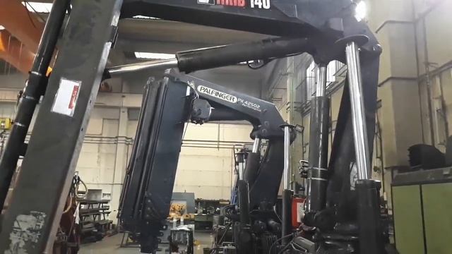 Grúa VENDIDA - SOLD crane HIAB 140 S-190019 (www.transgruas.com) смотреть онлайн