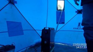 Вебасто ( Китай ) для палатки...Испытание на даче