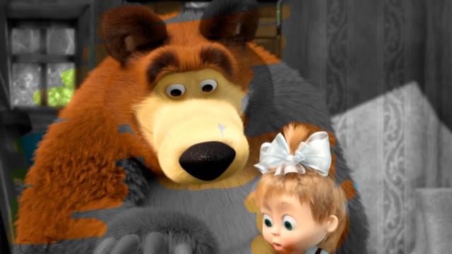 Masha and Bear PLAYS THE PIANO смотреть онлайн