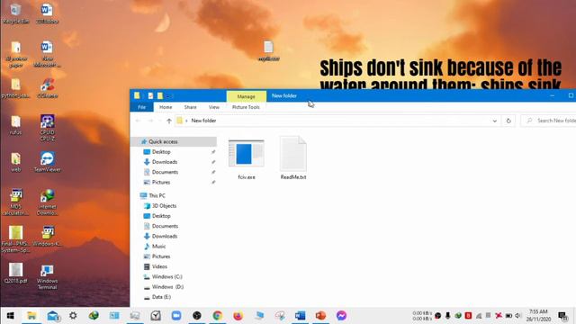 Check MD5 or SHA1 Checksum of a File [Windows 10] [FCIV] смотреть онлайн