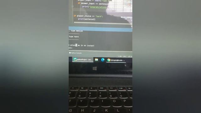 Creating a typing accuracy practice software | Python смотреть онлайн