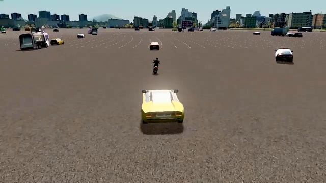 Cities Skylines: 80 lanes roundabout drive through смотреть онлайн