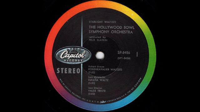 ESPANA WALTZ (Waldteufel) - Hollywood Bowl Symphony Orchestra/Felix Slatkin - SP 8456 смотреть онлайн
