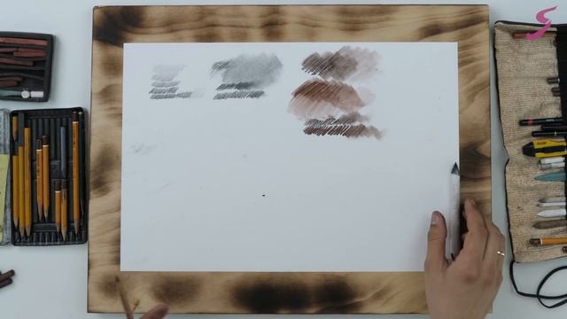 Графические материалы: разновидности и свойства | Свойства простых карандашей, угля, сепии и сангин смотреть онлайн