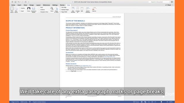 Manual OCR (pdf to doc conversion) for CAT-tools & DTP by OCR Craft смотреть онлайн