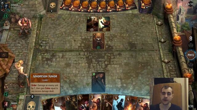 Gwent Bounty Value │Big Spell Cleaver │ Crimson Curse Deck Gameplay смотреть онлайн