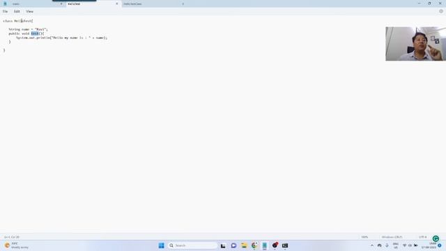 Java SE: static as keyword. Why main method is static? смотреть онлайн