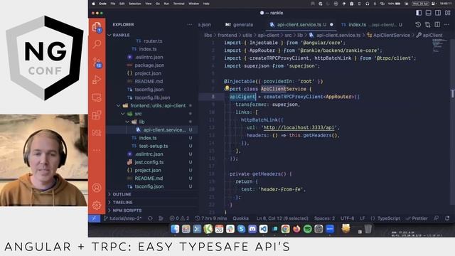 Angular + tRPC: Easy Typesafe API's | Evan Payne | ng-conf Webinar смотреть онлайн
