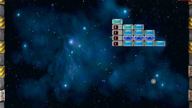 Космические шары Арканоид игра разбивать кирпичи шариком Star Balls смотреть онлайн