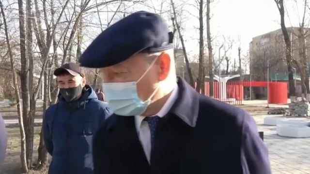 🔹️Аким ВКО Даниал Ахметов прокомментировал ситуацию вокруг центрального парка в Семее. 4.11.2020 г смотреть онлайн