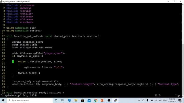 C++ Programming on Linux - RESTful Web Service Get Method Example смотреть онлайн