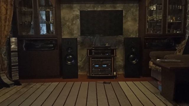 Слушаем винил на hi-fi системе: колонки Baltic 90 и усилитель Tehcnics смотреть онлайн
