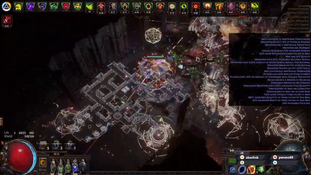 KB MF | 8-Mod Crimson Temple | 3.21 Path of Exile смотреть онлайн