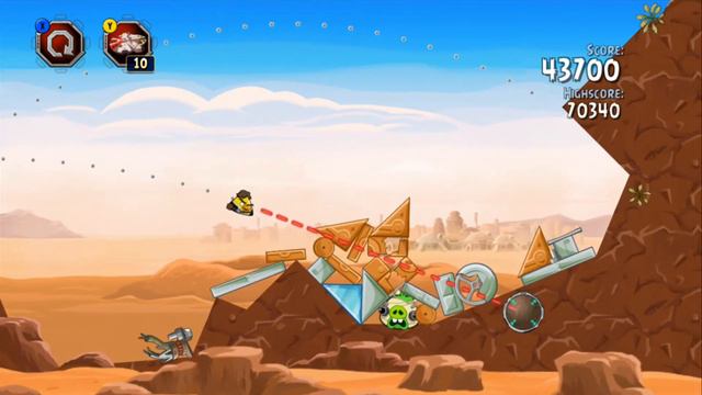 Angry Birds Star Wars Tatooine 1-21 Three Stars смотреть онлайн