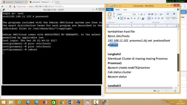 Tutorial Proxmox VE - Multiple Node Cluster - part 4/6 смотреть онлайн