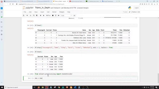 3.Preprocesamiento de datos categóricos смотреть онлайн