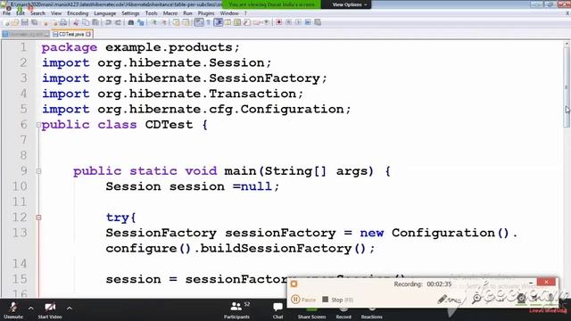 Hibernate Lecture 05 | Framework Complete смотреть онлайн