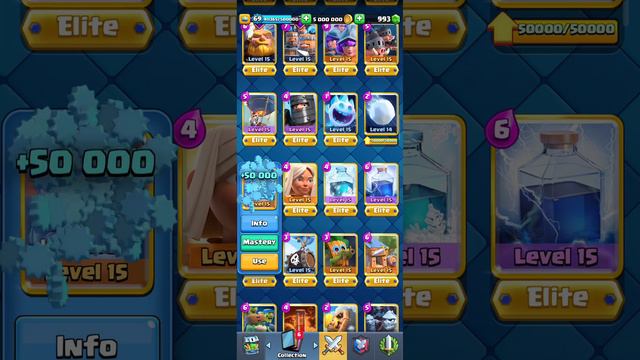Clash royal Level Up To 70 - TOP1- All Deck 15 смотреть онлайн