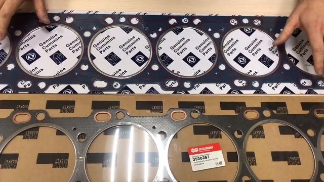 Выбираем Прокладку ГБЦ Для Двигателя Cummins C8.3 смотреть онлайн