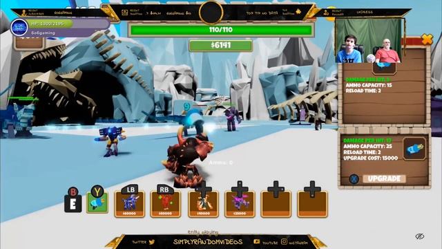 WE GOT A NEW CYBER NINJA TOWER and BUZZ CANNON update!! ROBLOX WORLD DEFENDERS смотреть онлайн