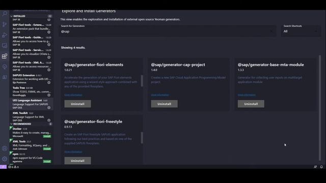Developing SAP Fiori apps in VS code - extensions introduction смотреть онлайн