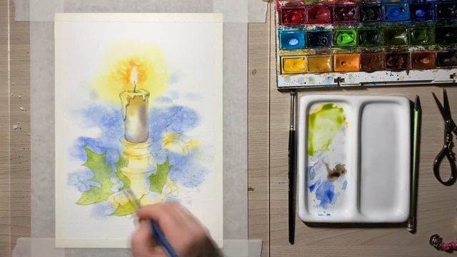 Превью МК "Рождественская свеча" смотреть онлайн