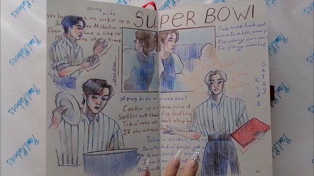 Обзор на скетчбук, в котором я устала / SKETCHBOOK TOUR 31