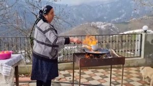 Обед в горах Азербайджанская Кухня Деревенская Кухня  Рецепты