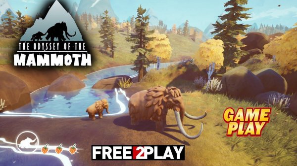 The Odyssey of the Mammoth ★ Gameplay ★ PC Steam [ Free to Play ] Adventure action Game 2022