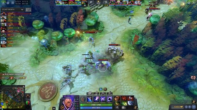 12 HP THRONE DEFENDED - DEFENSE OF THE ANCIENT (DOTA 2) смотреть онлайн