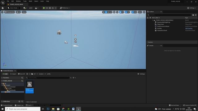 0802 - Lighting With SunSky. Archviz Template