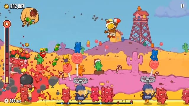 Burrito Bison: Launcha Libre - Прохождение 22 Cookinator (iOS/Adroid Gameplay) смотреть онлайн
