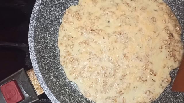 Овсяноблин с начинкой! Быстрый завтрак. смотреть онлайн