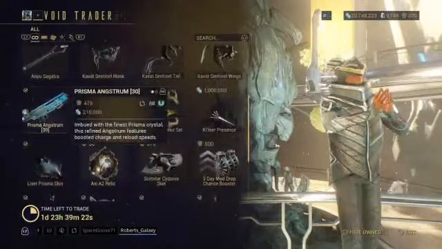 Warframe Baro ki'teer void trader PS4 смотреть онлайн
