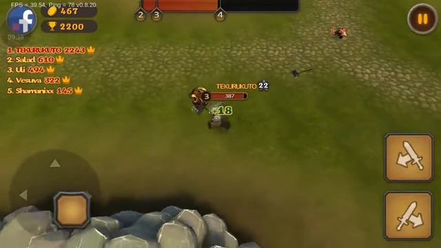 Slash Arena Online gameplay смотреть онлайн