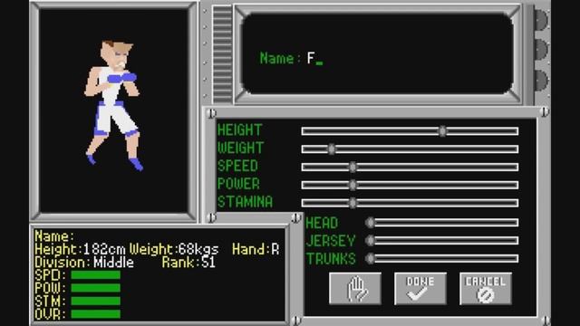 4D Sports Boxing - PC/DOS gameplay смотреть онлайн