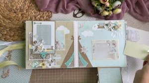 Скрапбукинг: детский альбом "ШЕРИФ" - обзор/мастер класс