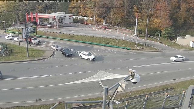 sochi camera #311 Транспортная Яна Фабрициуса 20181124 100720 смотреть онлайн