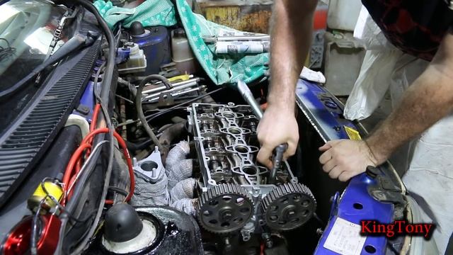 Проверка затяжки болтов М-12 ГБЦ под турбо смотреть онлайн