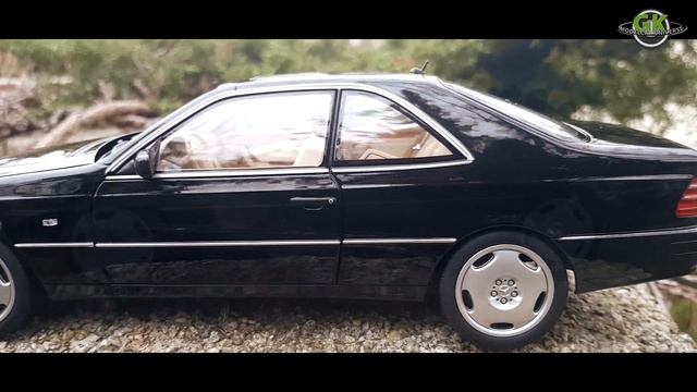 1:18 Norev Mercedes-Benz CL600 Coupe C140 (1997) | Modellauto Diecast Review