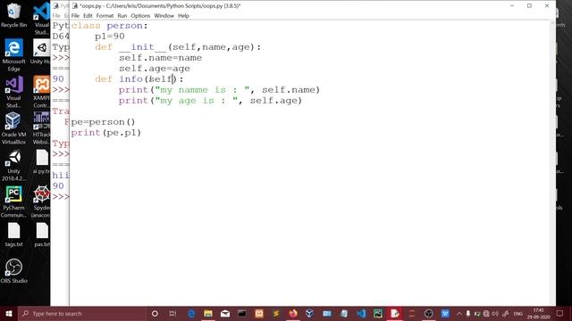 object orient programming in python (tamil) | tamil p-25 | Quick through смотреть онлайн