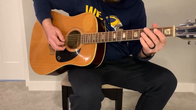 Vintage Aria 12-string guitar Model 6814 demo смотреть онлайн