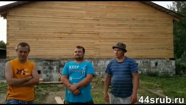 Отзыв о компании "Чухломская усадьба" - строительство дома из бруса под усадку смотреть онлайн