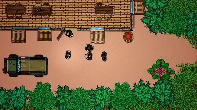 Hotline Miami 2: Wrong Number с приколами смотреть онлайн