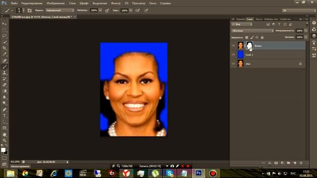 Уроки фотошопа Серия №2 (Миняем цвет Волос) смотреть онлайн